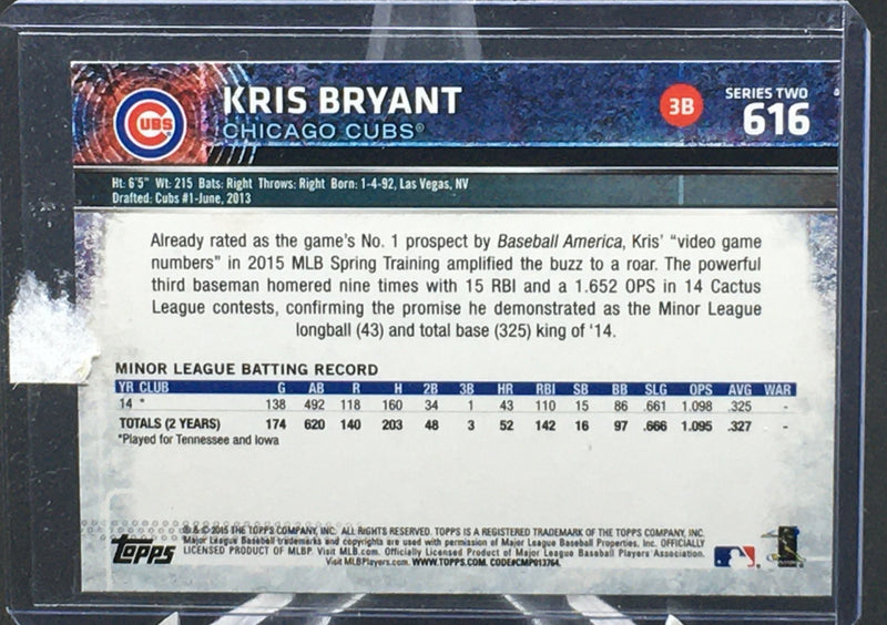 2015 TOPPS SERIES TWO - K. BRYANT -