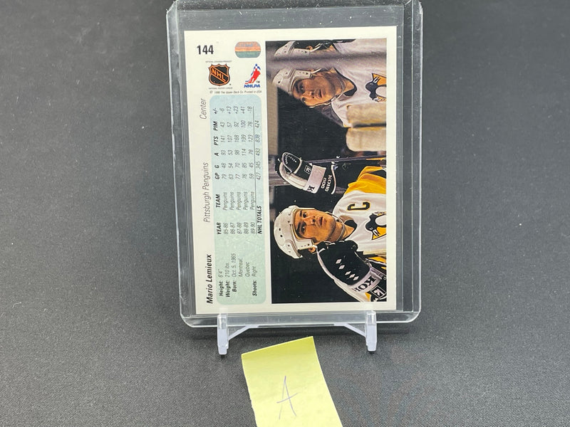 1990 UPPER DECK - M. LEMIEUX -