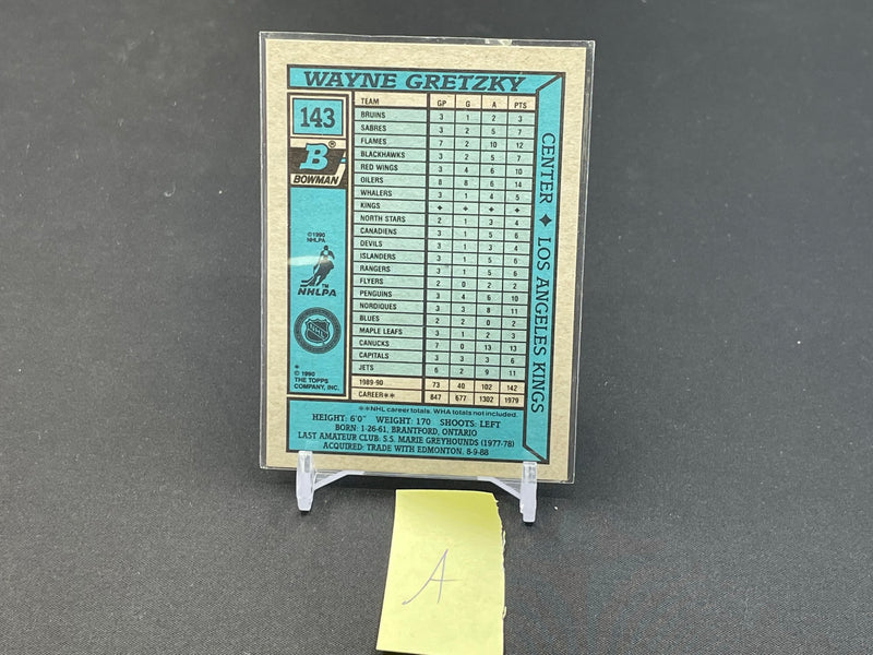 1990 TOPPS BOWMAN - W. GRETZKY -