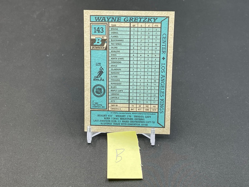 1990 TOPPS BOWMAN - W. GRETZKY -