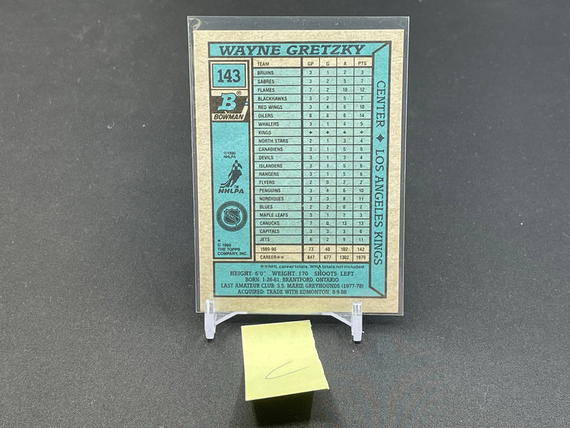 1990 TOPPS BOWMAN - W. GRETZKY -