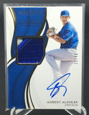 2019 PANINI IMMACULATE - A. ALZOLAY - #PPA-AA - #'D/49 - AUTOGRAPH - PATCH
