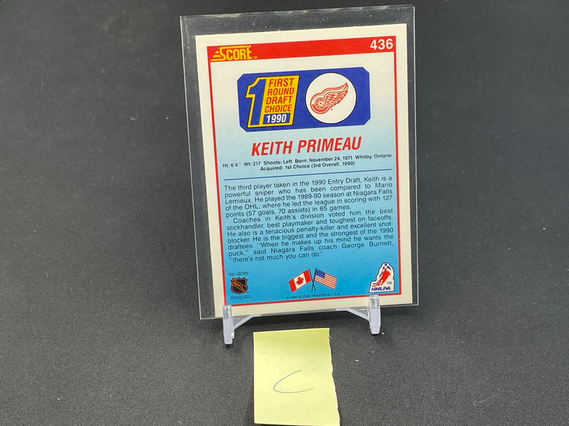 1990 SCORE - K. PRIMEAU -
