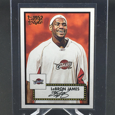 2006 TOPPS NBA PROPERTIES - 1952 STYLE - L. JAMES - #111