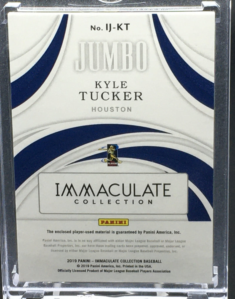 2019 PANINI IMMACULATE - K. TUCKER - #IJ-KT - #'D/4 - JUMBO HATS