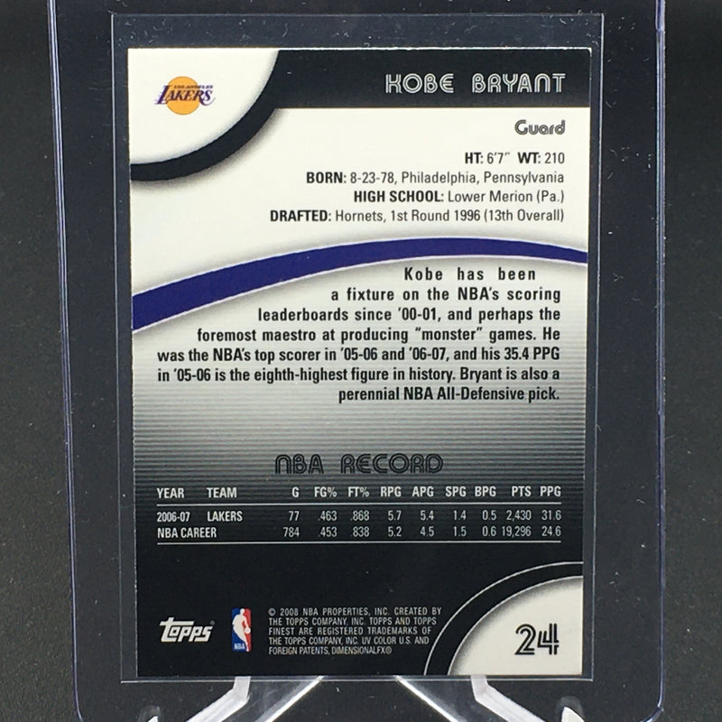 2008 TOPPS FINEST - K. BRYANT -