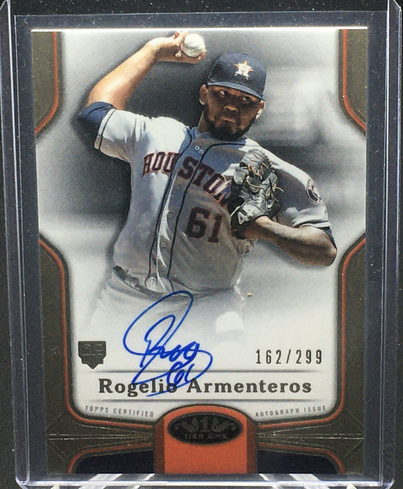 2020 TOPPS TIER ONE - R. ARMENTEROS - #BOA-RA - #'D/299 - AUTOGRAPH - RC