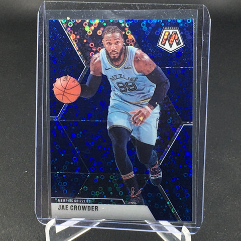 2019 PANINI MOSAIC - BLUE DISCO - J. CROWDER - #56 - #'D/85