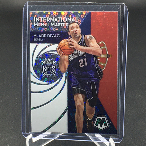 2019 PANINI MOSAIC - SILVER DISCO PRIZM - INTERNATIONAL MEN OF MASTER - V. DIVAC - #18