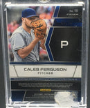 2019 PANINI SPECTRA - ROOKIE JERSEY - C. FERGUSON - #111 - #'D/99 - AUTOGRAPH - JERSEY - PRIZM DISCO BLUE - RC