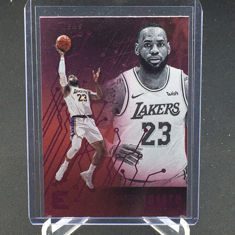 2019 PANINI CHRONICLES ESSENTIAL - PINK - L. JAMES - #223