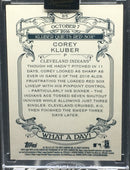 2021 TOPPS ARCHIVES SIGNATURE SERIES - 2017 TOPPS ALLEN AND GINTER - C. KLUBER - #WAD-85 - #'D/1 - AUTOGRAPH