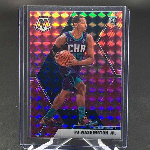 2019 PANINI MOSAIC - PINK CAMO PRIZM - P. WASHINGTON JR. - #213 - RC