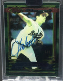 2018 TOPPS ARCHIVES SIGNATURE - 1994 TOPPS FINEST - J. SMOLTZ - #100 - #'D/1 - AUTO - GREEN