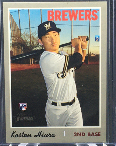 2019 TOPPS HERITAGE - K. HIURA - #512 TEAM NAME - RC