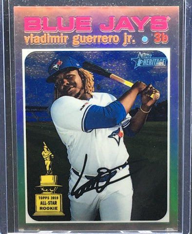 2020 TOPPS HERITAGE - V. GUERRERO JR. - #THC-414 - #'D/571 - CHROME