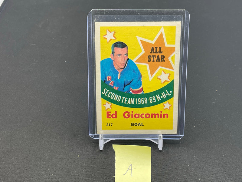 1969 O-PEE-CHEE - ALL STAR - E. GIACOMIN -