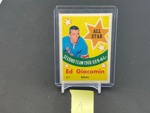 1969 O-PEE-CHEE - ALL STAR - E. GIACOMIN - #217