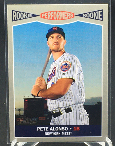 2019 TOPPS HERITAGE - ROOKIE PERFORMERS - P. ALONSO - #RP-3