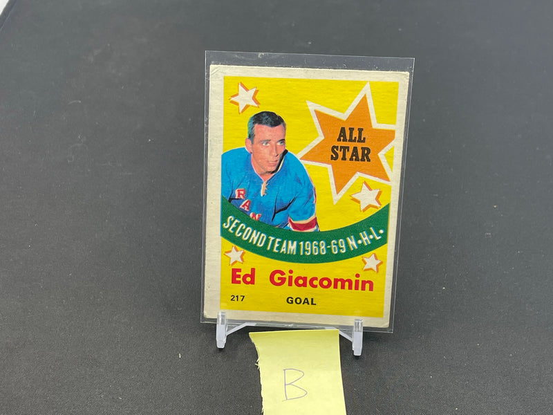 1969 O-PEE-CHEE - ALL STAR - E. GIACOMIN -