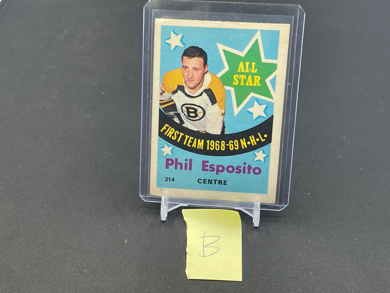 1969 O-PEE-CHEE - ALL STAR - P. ESPOSITO -