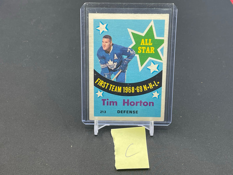 1969 O-PEE-CHEE - ALL STAR - T. HORTON -