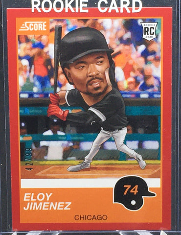 2019 PANINI SCORE - E. JIMENEZ - #15 - #'D/99 - RC