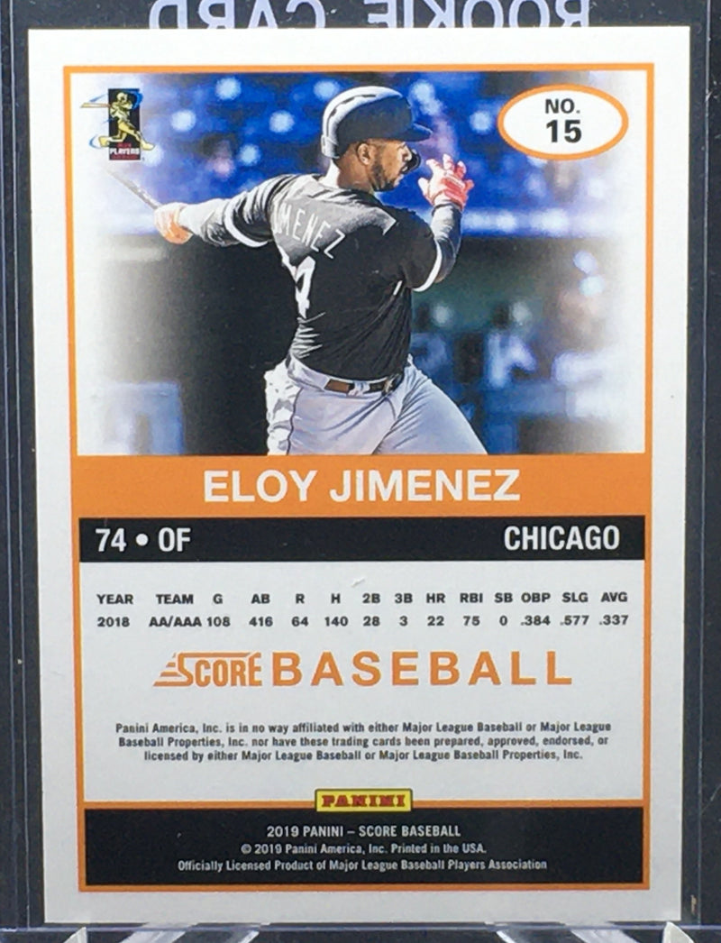 2019 PANINI SCORE - E. JIMENEZ - #15 - #'D/99 - RC