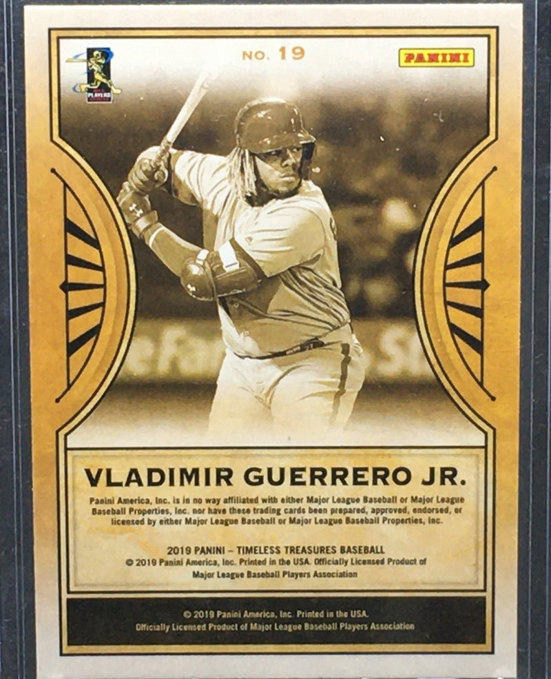 2019 PANINI - TIMELESS TREASURES - V. GUERRERO -