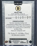 2018 UPPER DECK CHRONOLOGY - W. O'REE -