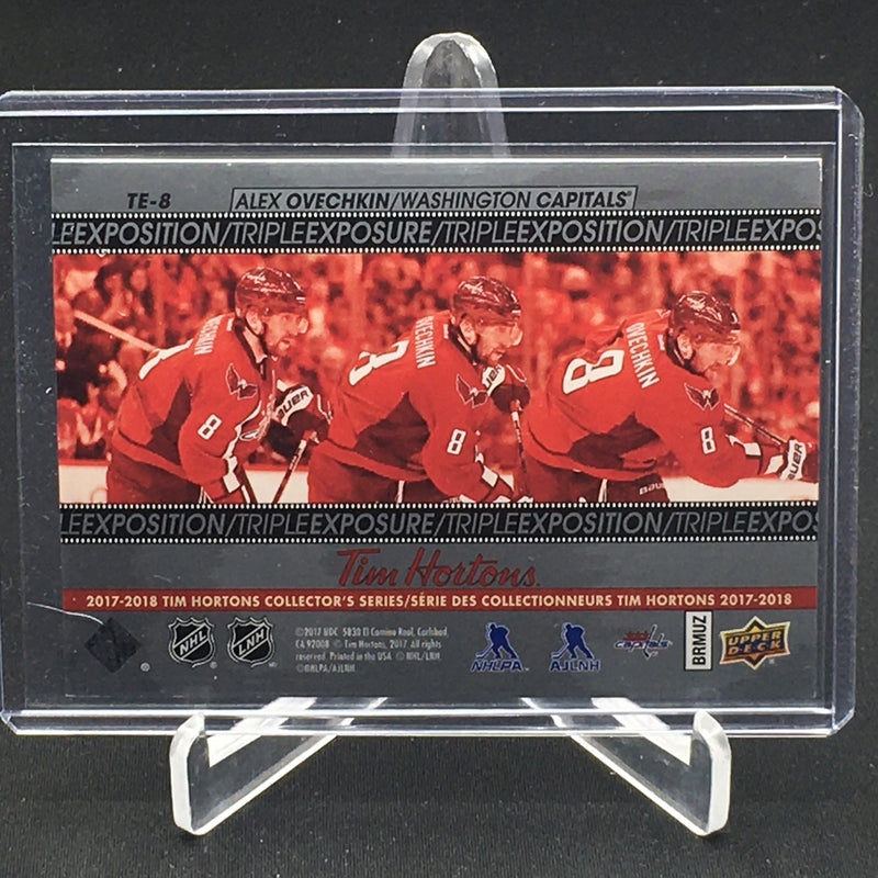 2017 UPPER DECK TIM HORTONS - TRIPLE EXPOSURE - A. OVECHKIN -