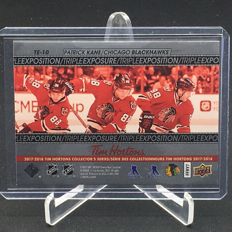 2017 UPPER DECK - TIM HORTONS - TRIPLE EXPOSURE - P. KANE -