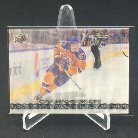 2017 UPPER DECK TIM HORTONS - TRIPLE EXPOSURE - C. McDAVID - #TE-12