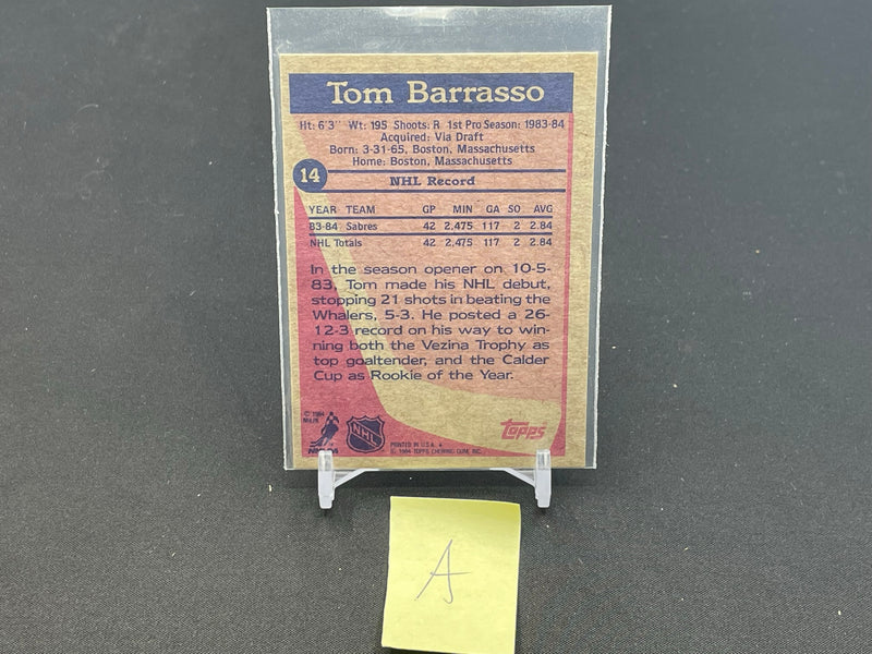 1984 TOPPS - T. BARRASSO -