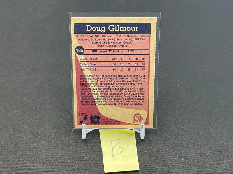 1984 O-PEE-CHEE - D. GILMOUR -