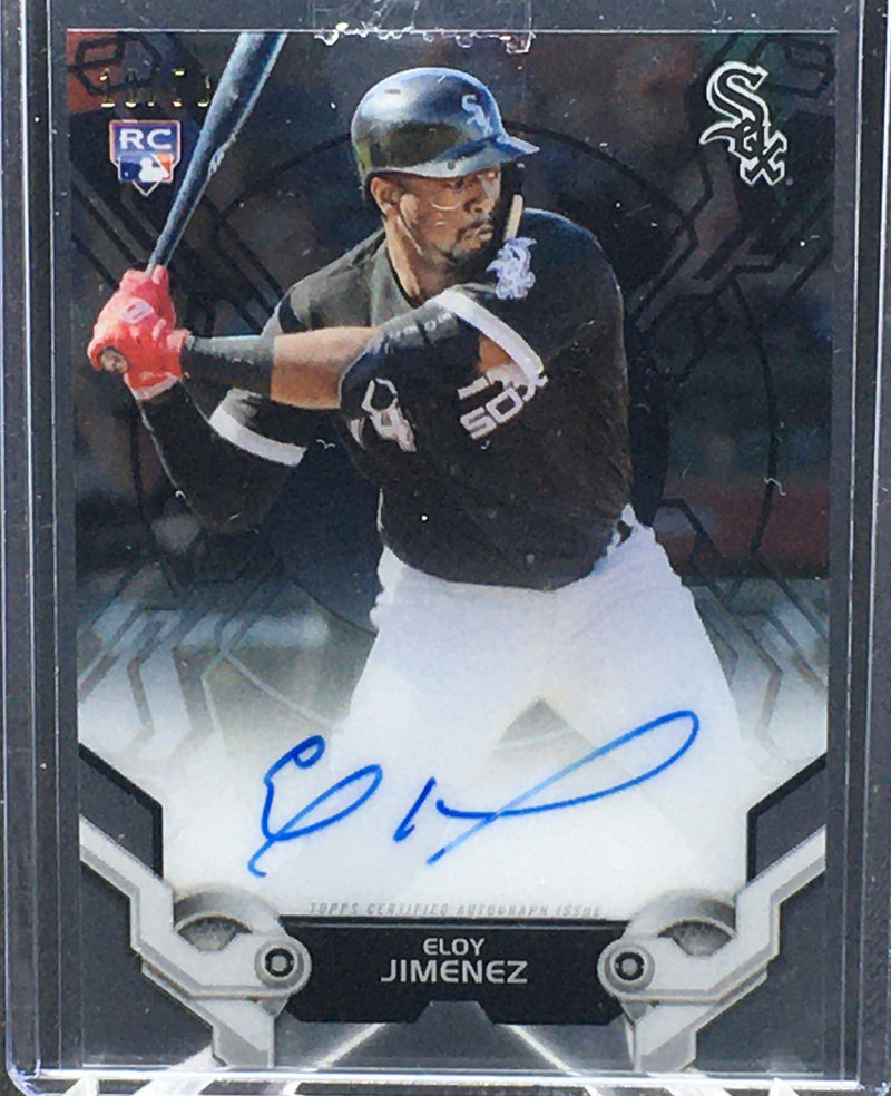 2019 TOPPS HIGH TEK - E. JIMENEZ - #HTA-EJ - #'D/50 - AUTOGRAPH