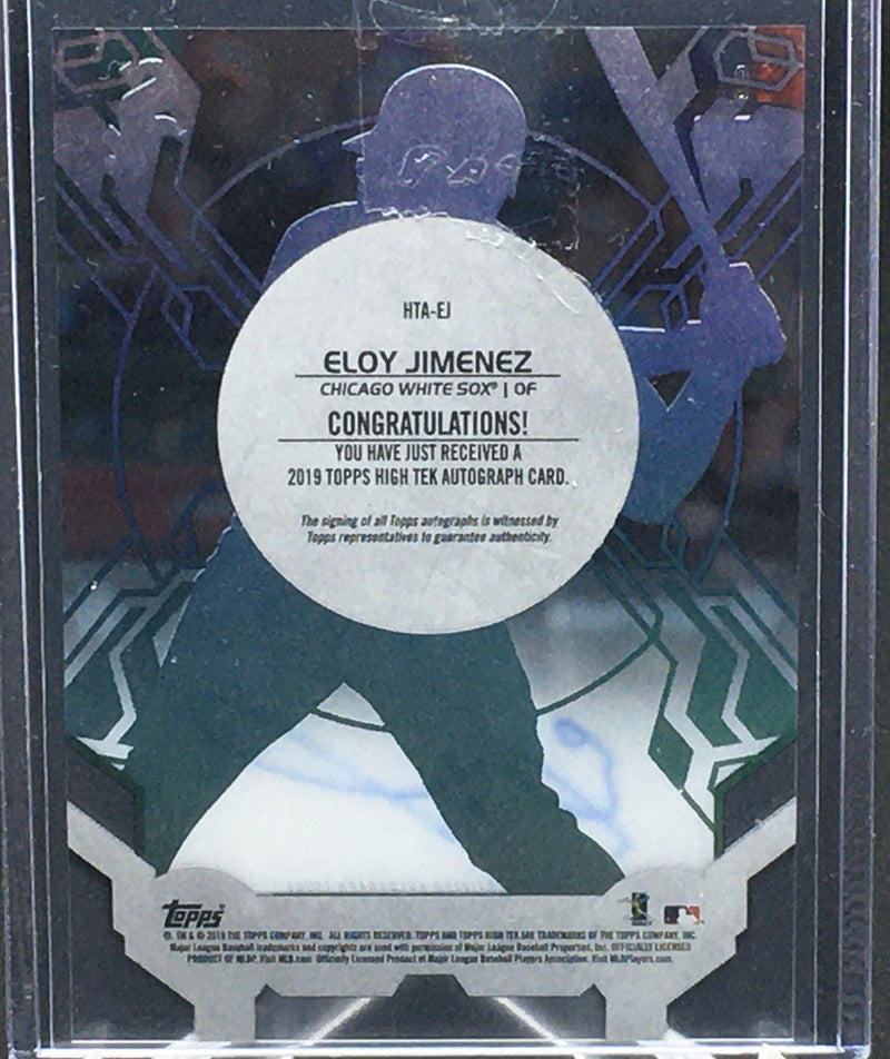 2019 TOPPS HIGH TEK - E. JIMENEZ - #HTA-EJ - #'D/50 - AUTOGRAPH