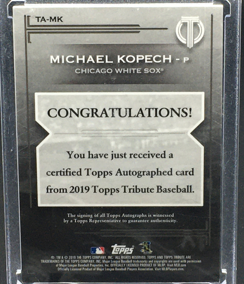 2019 TOPPS TRIBUTE - M. KOPECH - #TA-MK - #'D/199 - AUTOGRAPH - RC