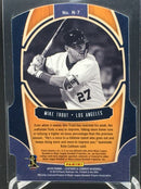 2019 PANINI LEATHER AND LUMBER - NATURALS - M. TROUT -