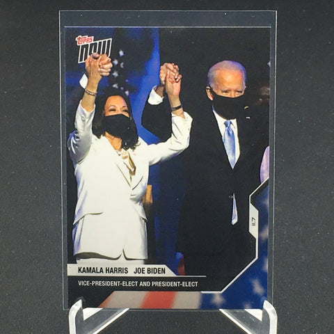 2020 TOPPS NOW - 2020 PRESIDENTIAL ELECTION - K. HARRIS/ J. BIDEN - #12