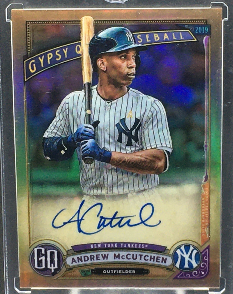 2019 TOPPS GYPSY QUEEN - A. MCCUTCHEN - #GQCA-AM - #'D/25 - AUTOGRAPH