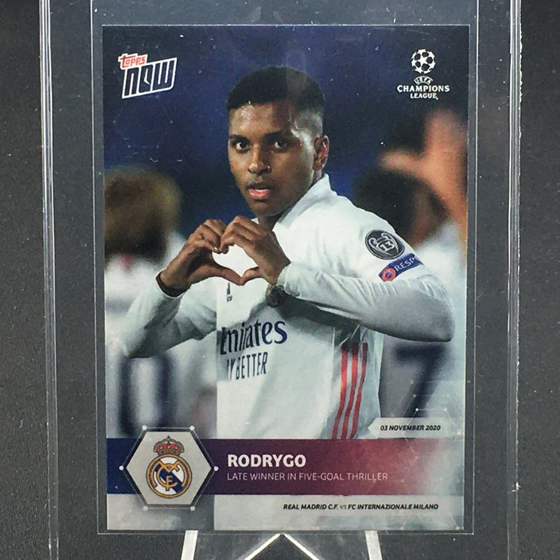 2020 TOPPS NOW - CHAMPIONS LEAGUE - RODRYGO -