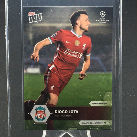 2020 TOPPS NOW - CHAMPIONS LEAGUE - D. JOTA - #O16 - RC