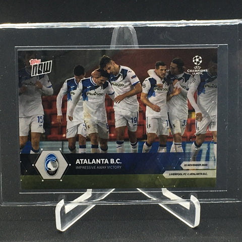 2020 TOPPS NOW - CHAMPIONS LEAGUE - ATALANTA B.C - #O25 - RC