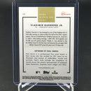 2021 TOPPS - PAUL JENNIS - GAME WITHIN THE GAME - V. GUERRERO JR. -