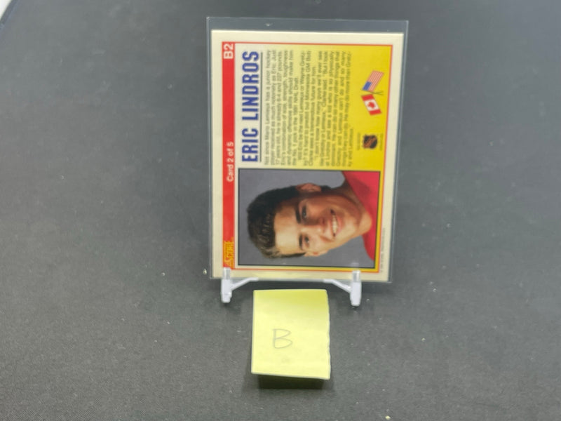 1990 SCORE - 1990 SCORE - E. LINDROS -