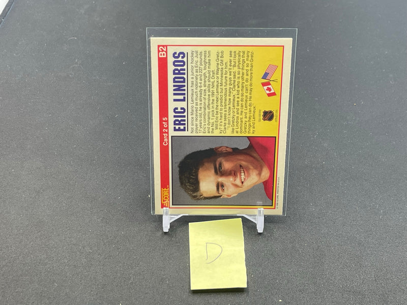 1990 SCORE - 1990 SCORE - E. LINDROS -