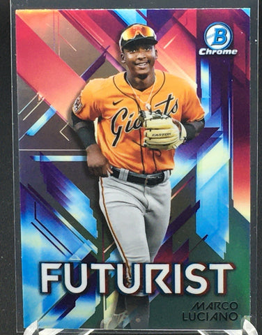 2021 TOPPS BOWMAN CHROME - FUTURIST - M. LUCIANO - #FUT-ML