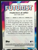 2021 TOPPS BOWMAN CHROME - FUTURIST - F. ALVAREZ -