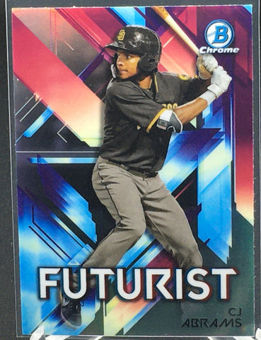 2021 TOPPS BOWMAN CHROME - FUTURIST - C. ABRAMS - #FUT-CA